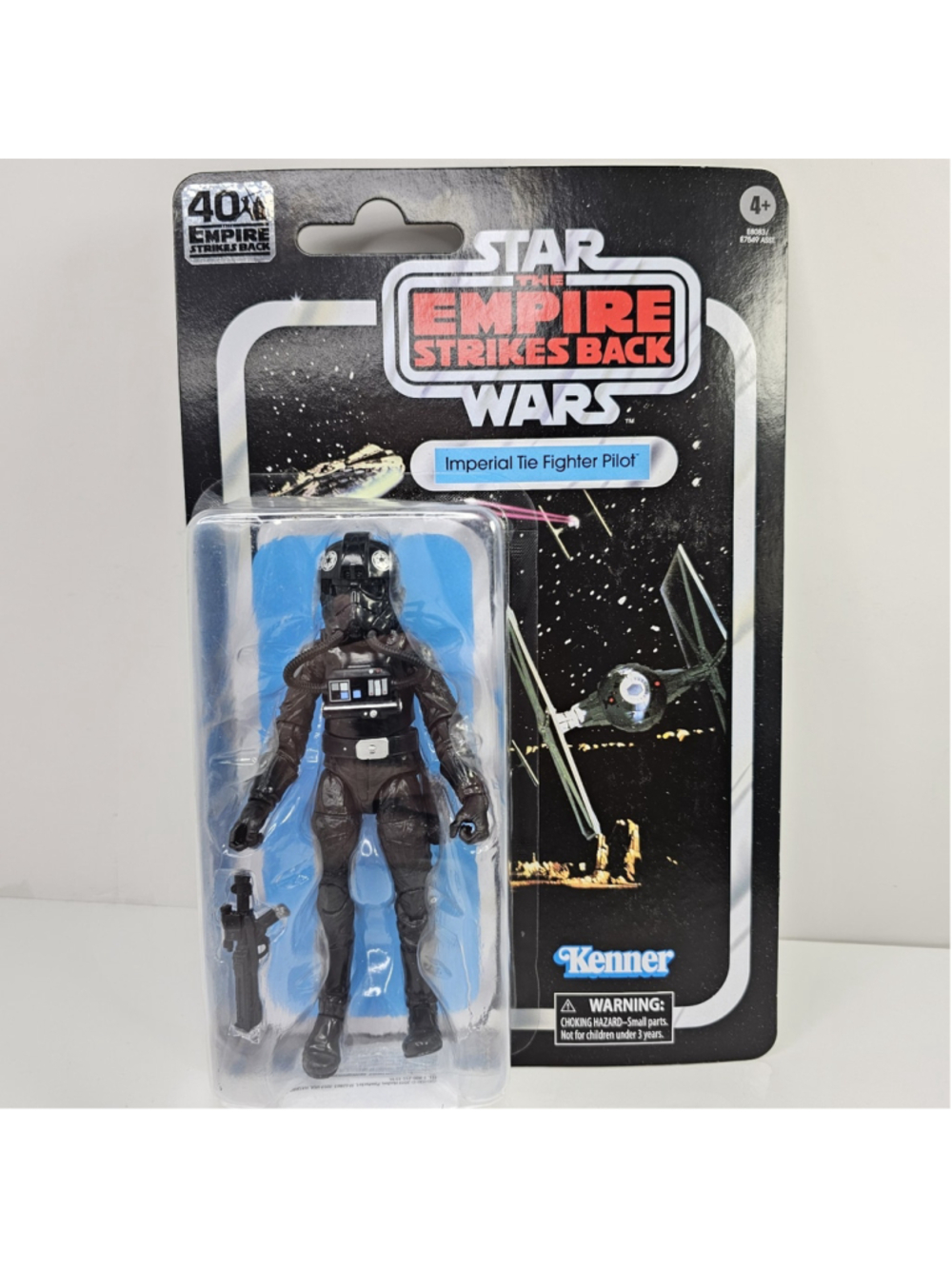 SEALED Star Wars The Black Series Imperial Tie Fighter Pilot 40th Anniversary